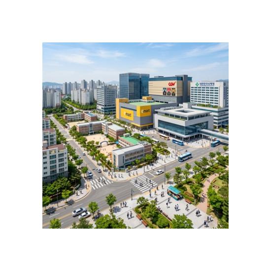 이마트, CGV, 대전한국병원 등 주요 편의시설을 가까이 이용할 수 있고, 도보권 교육시설까지 갖춰 생활 편의성과 주거 만족도를 함께 누릴 수 있습니다.